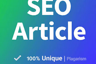 seo blog post article writing for google ranking