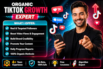 promote and get you 20,000 tiktok followers high quality service