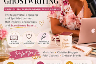 ghostwrite christian devotionals and blogs