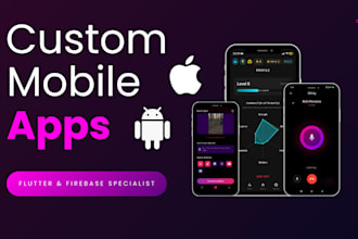 build a custom mobile app for ios and android