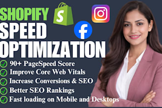 be shopify expert for speed optimization, increase shopify website speed