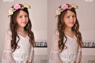 professionally edit wedding and lifestyle photos