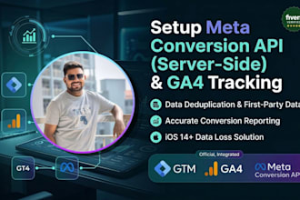 setup meta conversion api server side tracking ga4 via GTM