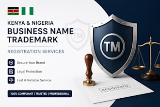 register and trademark your business name in kenya and nigeria