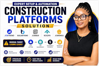 setup jobtrend buildertrend jobber roofr jobnimus construction fieldwork service