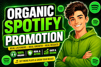 promote your spotify music organically for active listeners