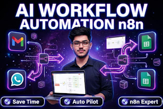 build n8n automation workflow and ai automation