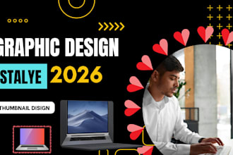 design professional business and youtube thumbnails