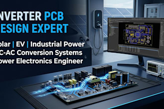 design inverter pcb for solar, ev and industrial power applications