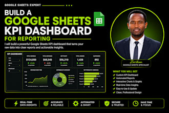 build a google sheets KPI dashboard for reporting