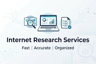 do accurate internet research and data collection for your business