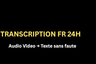 transcrire vos audios videos francais sans faute en 24h