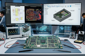 design pcb and embedded systems for smartphones, evs, medical electronics