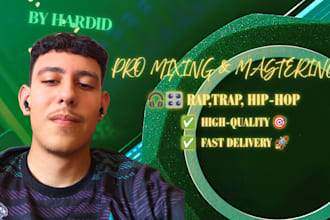 do professional mixing and mastering for rap and drill music