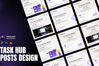 create social media ads posts