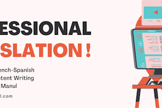 be your professional translator , copywriter and content writer