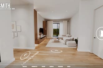 create an interactive 360 virtual tour for real estates