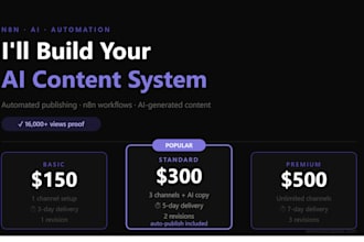 build an automated content system using n8n