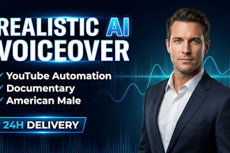 create realistic ai voice over for youtube automation videos