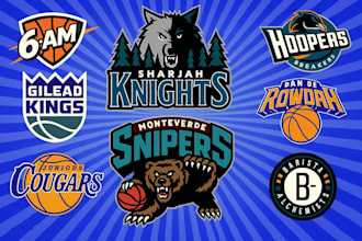 make custom nba, mlb, NFL, nhl, ncaa, ufc parody logo with your name or brand