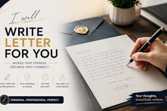 write a professional letter