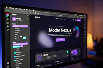 convert your figma design to nextjs with tailwind CSS