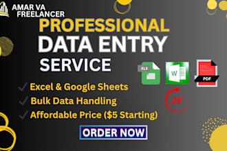 do accurate bulk data entry in excel and google sheets