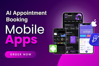 develop ai mobile app mvp with flutterflow booking appointment app