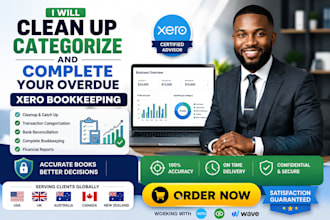 clean up categorize and complete your overdue xero bookkeeping