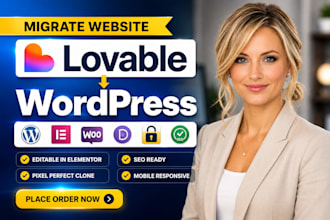 convert lovable ai or base44 to wordpress, clone lovable ai website, lovable ai