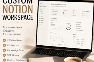 create a custom notion workspace for your business