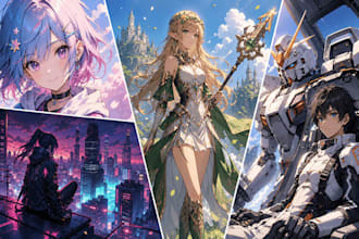 develop ai image generator, ai chatbot website, ai nsfw website, ai anime web