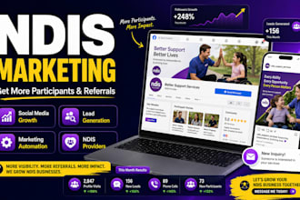 do ndis social media marketing and automation for disability providers