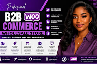 build woocommerce wholesale website, b2b wholesale woocommerce stores