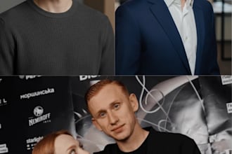 generate professional ai headshots and corporate portraits