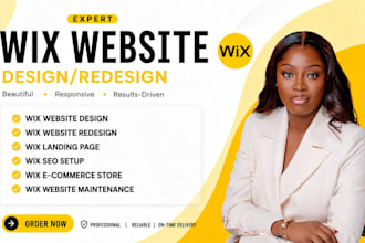 wix website design wix website redesign bespoke wix website wix web development