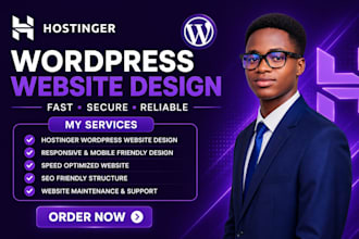 wordpress website design hostinger website redesign, hostinger wordpress website