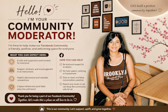 moderate and manage your facebook community