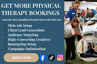 increase consultations and patient bookings for physical therapy clinics with me