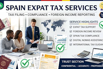 help expats with spain tax filing, compliance and foreign income reporting
