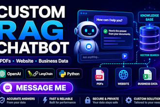 build a rag chatbot for pdfs, websites, and business data