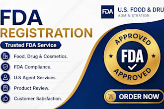 provide fda registration, compliance support, and label review services