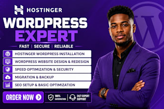 hostinger wordpress website design wordpress hostinger website redesign