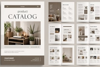 design b2b product catalog, wholesale catalogue, digital lookbook for businesses