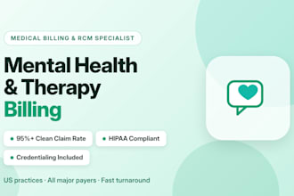 do mental health insurance billing and credentialing for therapists