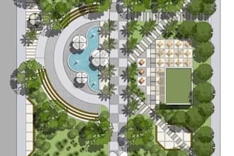 design professional 2d landscape drawings, site plans and master plans