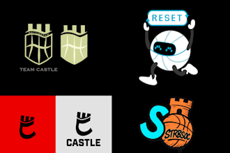 design a custom modern sports team and club logo