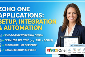 setup zoho books for accounting and invoice automation