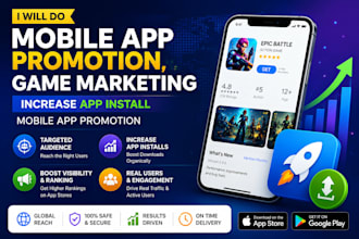 do mobile app pomotion, game marketing increase app install mobile app promotion