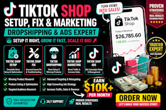 tiktok shop setup,fix tik tok dropshipping tiktok shop marketing tiktok shop ads